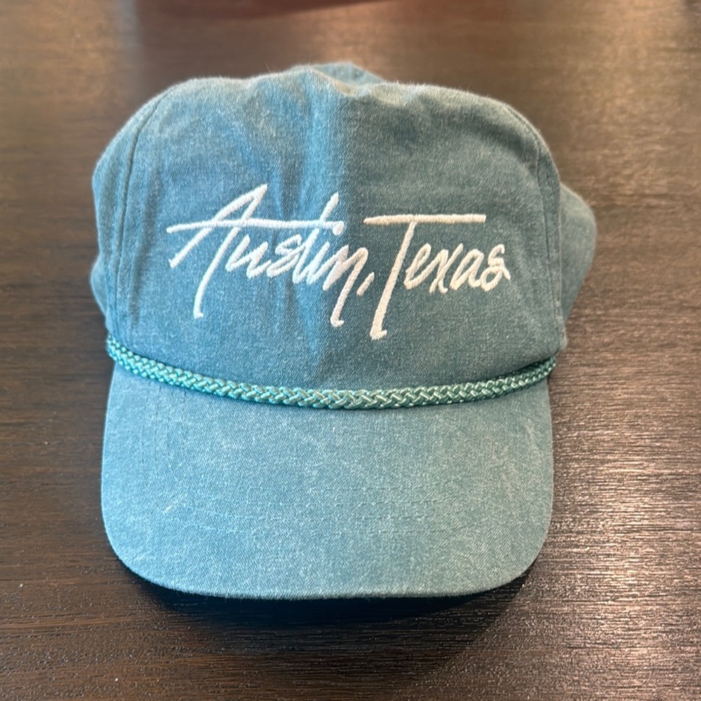 Austin Texas Rope Trucker Hat